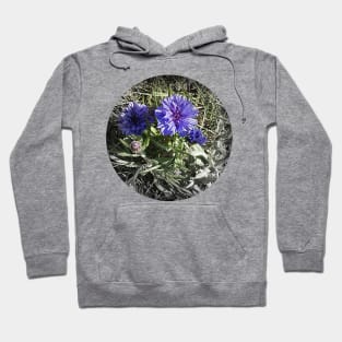 Blue wild flowers Hoodie